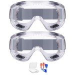 Vision-1000 Anti-Fog Safety Goggles (2 Pack)