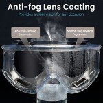 Vision-1000 Anti-Fog Safety Goggles (2 Pack)