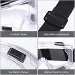 Vision-1000 Anti-Fog Safety Goggles (2 Pack)
