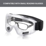 Vision-1000 Anti-Fog Safety Goggles (2 Pack)