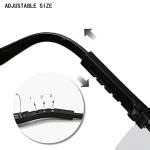 Adjustable Anti-Fog Safety Glasses for Labs – 5PCS