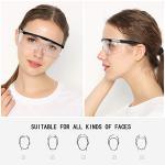 Adjustable Anti-Fog Safety Glasses for Labs – 5PCS