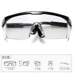 Adjustable Anti-Fog Safety Glasses for Labs – 5PCS