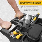 MaxWorks 500-lb Utility Service Cart with Trays