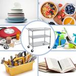 3-Tier Heavy Duty Rolling Utility Cart