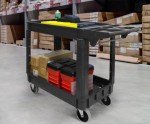MaxWorks 500-lb Utility Service Cart with Trays