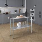 Stainless Steel Work Table - 18"x48" NSF Certified