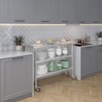 Stainless Steel Work Table with Casters - 43 Sizes