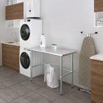 Stainless Steel Work Table with Casters - 43 Sizes