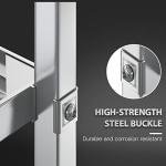 Amarite Stainless Steel 3-Shelf Service Cart with Wheels