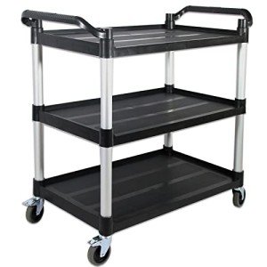 Heavy Duty Lockable Utility Cart with Wheels