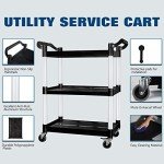 Heavy Duty Lockable Utility Cart with Wheels