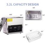 LACHOI 3.2L Ultrasonic Cleaner with Timer & Heater