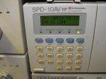 Shimadzu HPLC System: SPD-10AV & LC-10AD