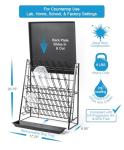 IneVibe Lab Glassware Drying Rack - Space Saving Design