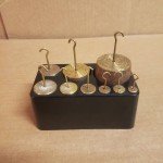 9-Piece Hooked Lab Weights for Chemistry Education