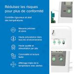 Digital Fridge and Freezer Thermometer with Probe