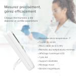 Digital Fridge and Freezer Thermometer with Probe
