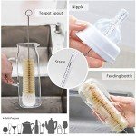 Mastertop 9-Piece Bottle Brush Cleaning Set