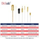 7-Piece Okulab Cleaning Brush Set for Labware