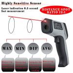 Infrared Thermometer Gun -58℉~1382℉ Non-Contact