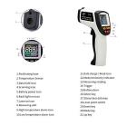 Infrared Thermometer Gun -58℉~1382℉ Non-Contact