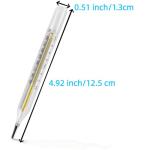 Dual Glass Thermometer - Basal and Fever Use