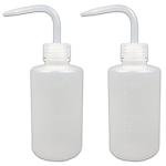 250ml Narrow Mouth Plastic Safety Wash Bottles