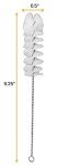EISCO 12 Pack Nylon Fan-End Cleaning Brushes