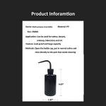 250ml Narrow Mouth Plastic Safety Wash Bottles