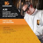 KleenGuard A20 Elastic Wrist and Ankle Coverall, 2X