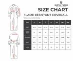 Orange Flame Resistant FR Coverall - Medium Size