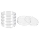 Patikil 60mm Clear Plastic Petri Dishes - 5 Pack