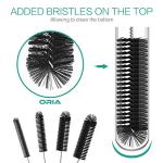 10-Piece ORIA Cleaning Brush Set for Lab & Home