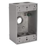 BELL Weatherproof Electrical Box, 1 Gang 16.5 Cu-in