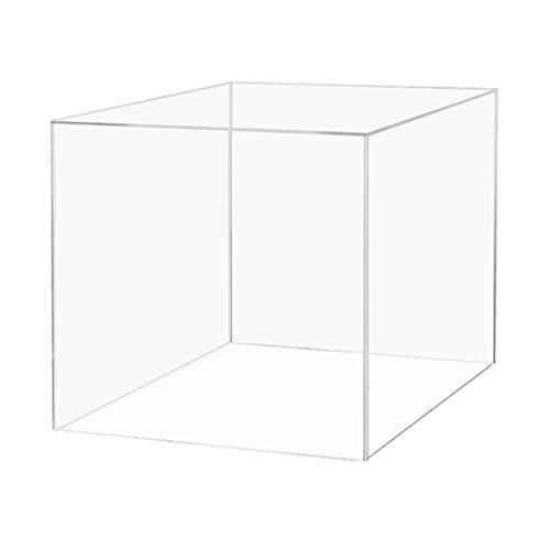15" Clear Acrylic Display Riser Box - Versatile Design