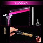 Plastic Test Tubes with Cork Stoppers - 20 Pack