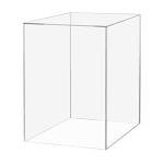 Clear Acrylic Display Box - 10" x 10" x 15
