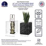 Clear Acrylic Display Box - 10" x 10" x 15