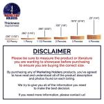 Clear Acrylic Display Box - 10" x 10" x 15