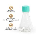 Sterile 125ml Graduated Erlenmeyer Flask with Cap