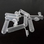 50 Pcs 5ML Plastic Microcentrifuge Tubes with Caps