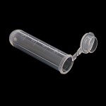 50 Pcs 5ML Plastic Microcentrifuge Tubes with Caps