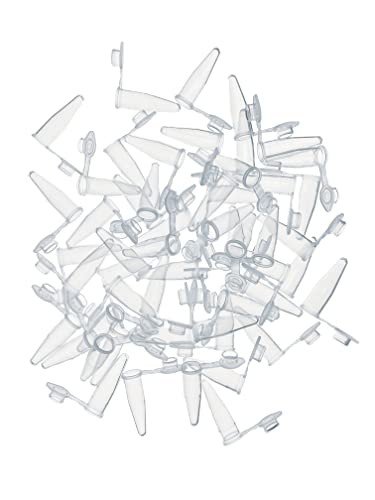 1000 pcs 0.2ml PCR Tubes with Flat Caps