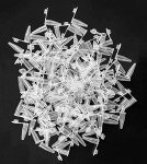 1000 pcs 0.2ml PCR Tubes with Flat Caps