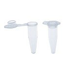 1000 pcs 0.2ml PCR Tubes with Flat Caps
