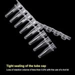0.2ml PCR Tubes, 8-Tube Strips, 200 Strips/Bag