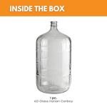 6 Gallon Glass Carboy for Laboratory Use