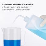 Plastic Graduated Cylinders and Beakers Set with Accessories