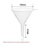 Assorted Plastic Analytical Funnel Set, Autoclavable